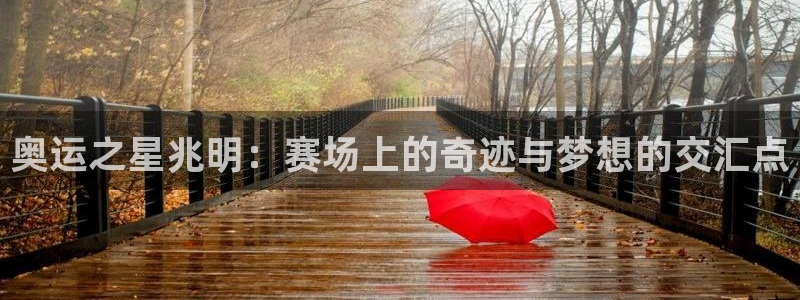 意昂4凯捷平台注册链接：奥运之星兆明：赛场上的奇迹与梦想的交汇点