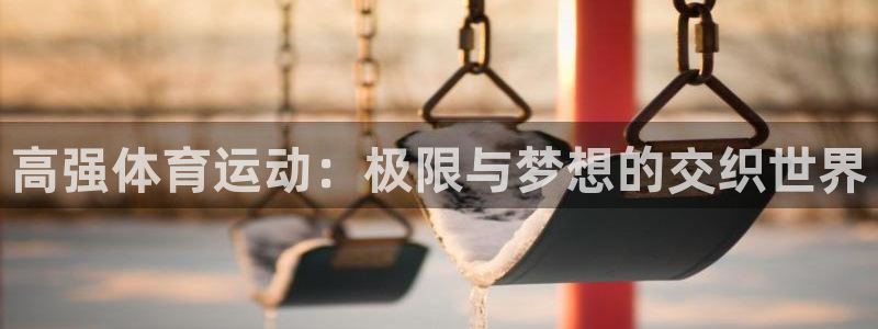 意昂4登录入口：高强体育运动：极限与梦想的交织世界