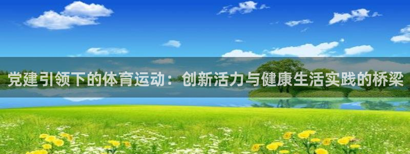 意昂4体育合法嘛：党建引领下的体育运动：创新活力与健康生活实践的桥梁