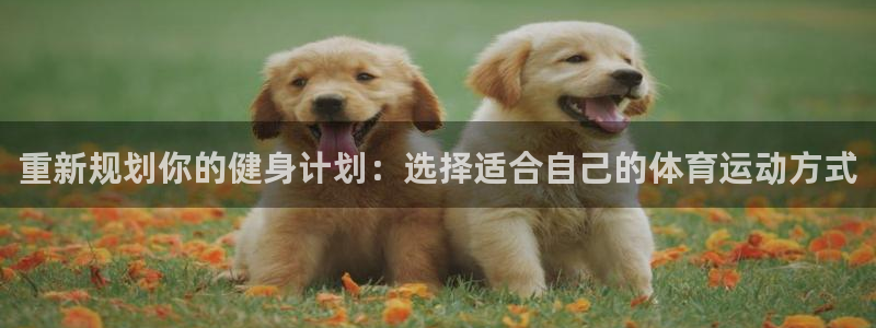 意昂4娱乐官网入口：重新规划你的健身计划：选择适合自己的体育运动方式