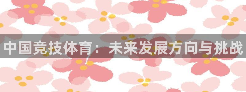 意昂4体育代理：中国竞技体育：未来发展方向与挑战